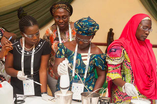 African Women creating Beauty Products - Shea Radiance