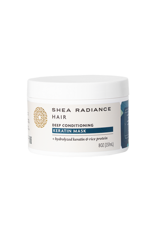Shea Radiance Keratin Deep Conditioning Hair Mask tub