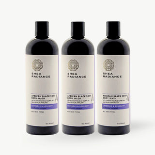 African Black Soap Body Wash with Colloidal Oatmeal for Dry & Sensitive Skin
