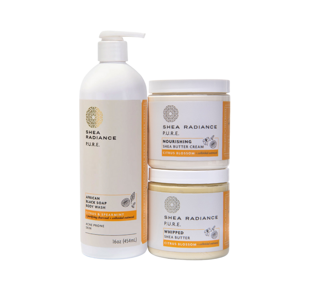 3 Piece Self Care Beauty Set Shea Radiance
