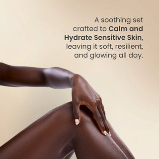 A lady's arm and leg showing the soft, resilient glow of hydrated skin