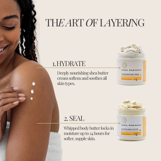 Moisture Layering Duo - Nourishing Body Cream Citrus Blossom + Whipped Body Butter Citrus Blossom