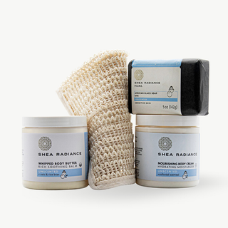 Sensitive Skin Moisture Bundle with Sisal Washcloth