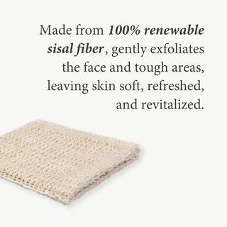 Sensitive Skin Moisture Bundle with Sisal Washcloth