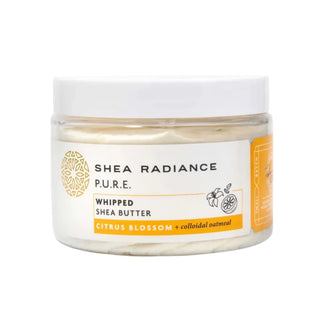 Whipped Shea Body Butter with Colloidal Oatmeal for Dry and Sensitive Skin - WARM WEATHER WARNING